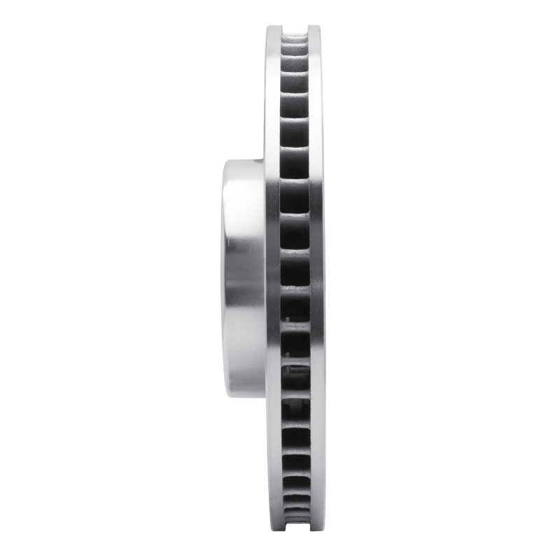 BMW 650I Convertible Brake Rotor (1) - Right Front - R1 Concepts - Drilled & Slotted - Silver - `10-`18